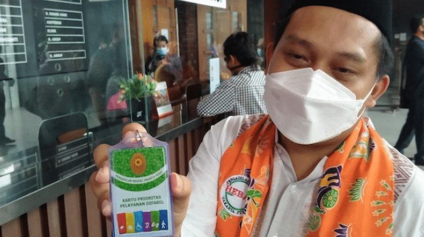 Penerbitan Kartu Prioritas Penyandang Disabilitas